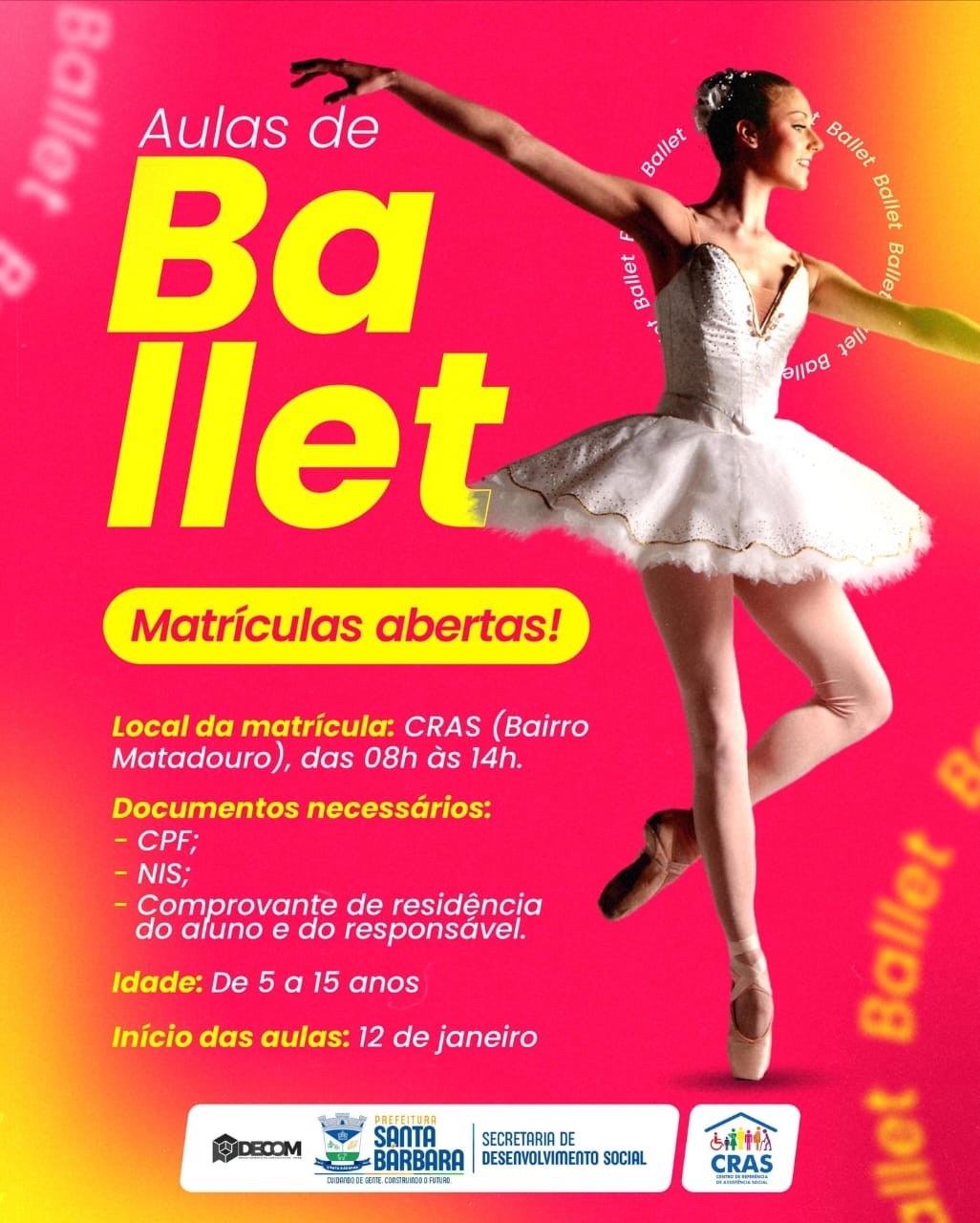 Aulas de Ballet