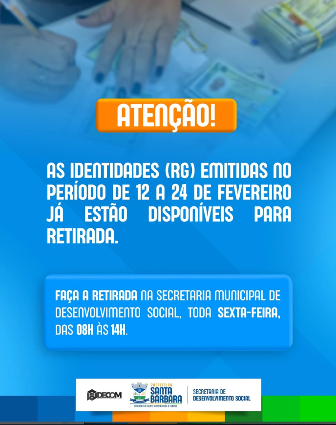 ATENÇÃO!